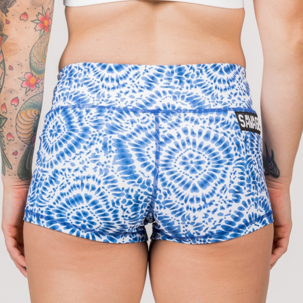 Savage barbell booty shorts Medium